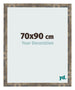 Photo Frame 70x90cm Blue Gold Melange MDF Bologna Front Size | Yourdecoration.co.uk