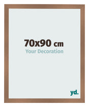 Photo Frame 70x90cm Copper Design MDF Bologna Front Size | Yourdecoration.co.uk