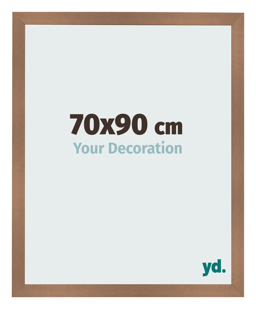 Photo Frame 70x90cm Copper Design MDF Bologna Front Size | Yourdecoration.co.uk