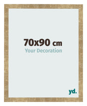 Photo Frame 70x90cm Gold Antique MDF Bologna Front Size | Yourdecoration.co.uk
