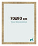 Photo Frame 70x90cm Gold Antique MDF Bologna Front Size | Yourdecoration.co.uk