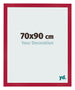 Photo Frame 70x90cm Red MDF Bologna Front Size | Yourdecoration.co.uk