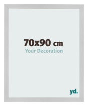 Photo Frame 70x90cm Stainless Steel MDF Bologna Front Size | Yourdecoration.co.uk