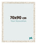 Photo Frame 70x90cm White Vintage MDF Bologna Front Size | Yourdecoration.co.uk