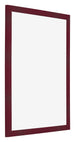Photo Frame 70x90cm Wine Red Swept MDF Bologna Front Oblique | Yourdecoration.co.uk