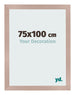 Photo Frame 75x100 cm Dusty Pink MDF Bologna Front Size | Yourdecoration.co.uk