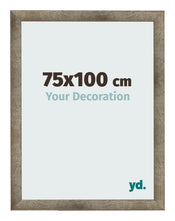 Photo Frame 75x100 cm Metal Vintage MDF Bologna Front Size | Yourdecoration.co.uk