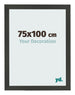 Photo Frame 75x100cm Anthracite MDF Bologna Front Size | Yourdecoration.co.uk
