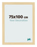 Photo Frame 75x100cm Beech Design MDF Bologna Front Size | Yourdecoration.co.uk