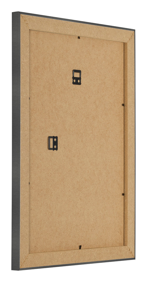 Photo Frame 75x100cm Black Silver Polished MDF Pisa Back Oblique | Yourdecoration.co.uk