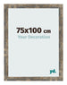 Photo Frame 75x100cm Blue Gold Melange MDF Bologna Front Size | Yourdecoration.co.uk
