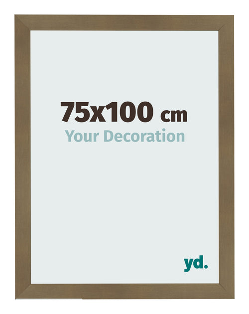 Photo Frame 75x100cm Bronze Design MDF Bologna Front Size | Yourdecoration.co.uk