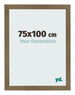 Photo Frame 75x100cm Bronze Design MDF Bologna Front Size | Yourdecoration.co.uk