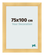 Photo Frame 75x100cm Gold Vintage MDF Pisa Front Size | Yourdecoration.co.uk