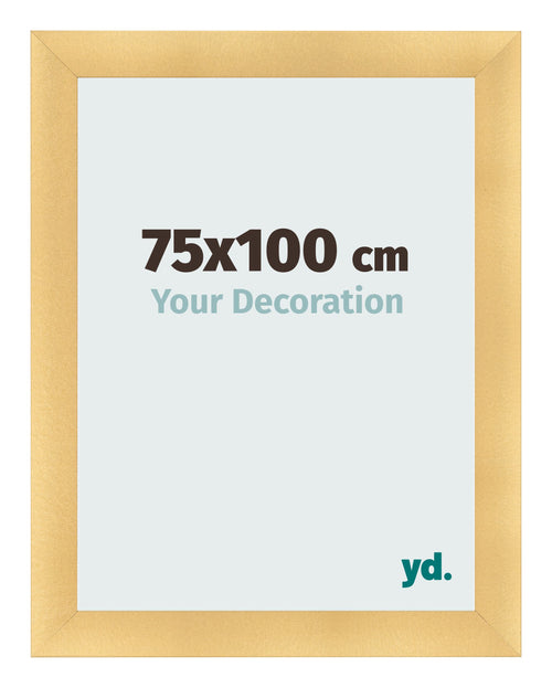 Photo Frame 75x100cm Gold Vintage MDF Pisa Front Size | Yourdecoration.co.uk