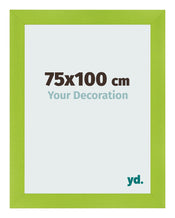 Photo Frame 75x100cm Green MDF Pisa Front Size | Yourdecoration.co.uk