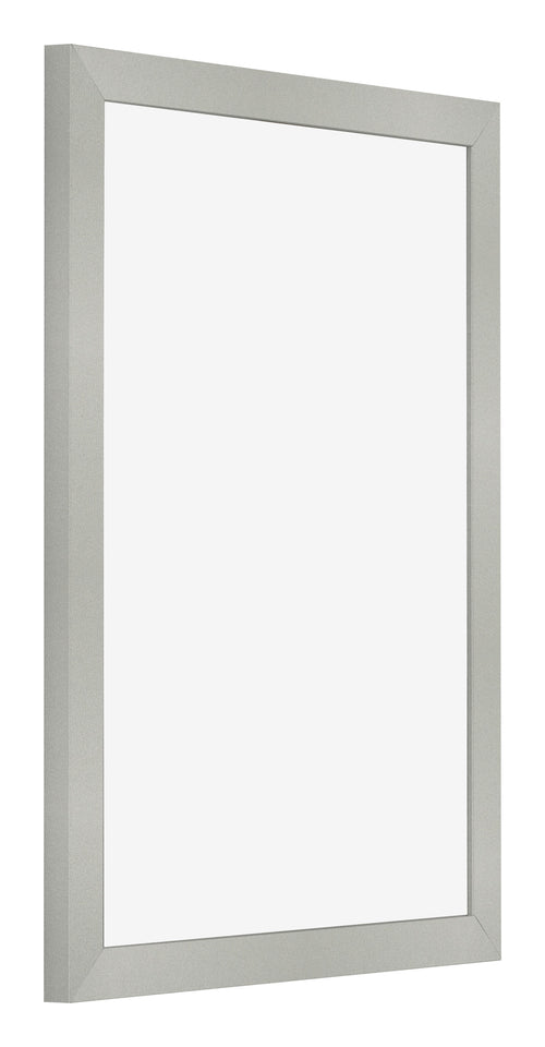 Photo Frame 75x100cm Silver Matte MDF Bologna Front Oblique | Yourdecoration.co.uk