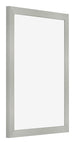 Photo Frame 75x100cm Silver Matte MDF Bologna Front Oblique | Yourdecoration.co.uk