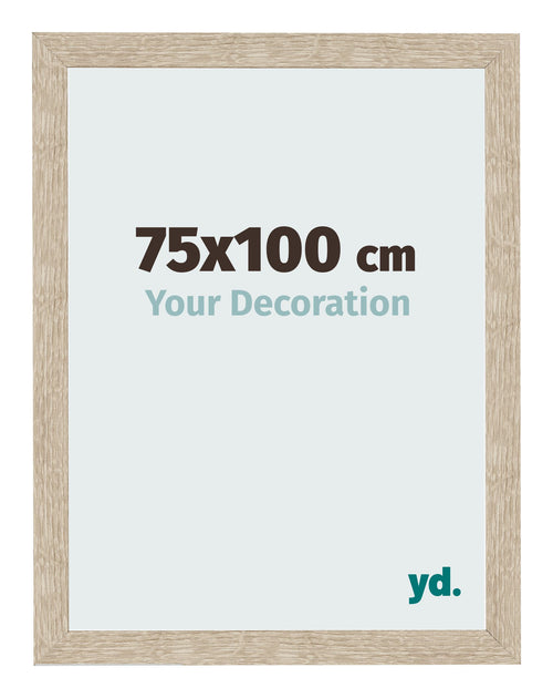 Photo Frame 75x100cm Sonoma Oak MDF Bologna Front Size | Yourdecoration.co.uk