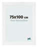 Photo Frame 75x100cm White Vintage MDF Pisa Front Size | Yourdecoration.co.uk