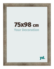 Photo Frame 75x98 cm Metal Vintage MDF Bologna Front Size | Yourdecoration.co.uk