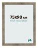Photo Frame 75x98 cm Metal Vintage MDF Bologna Front Size | Yourdecoration.co.uk