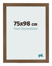 Photo Frame 75x98 cm Oak Rustic MDF Bologna Front Size | Yourdecoration.co.uk