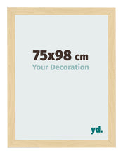 Photo Frame 75x98cm Beech Design MDF Bologna Front Size | Yourdecoration.co.uk