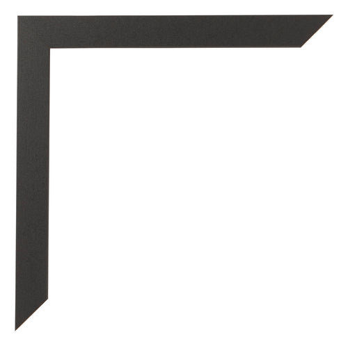 Photo Frame 75x98cm Black Matte MDF Bologna Detail Corner | Yourdecoration.co.uk