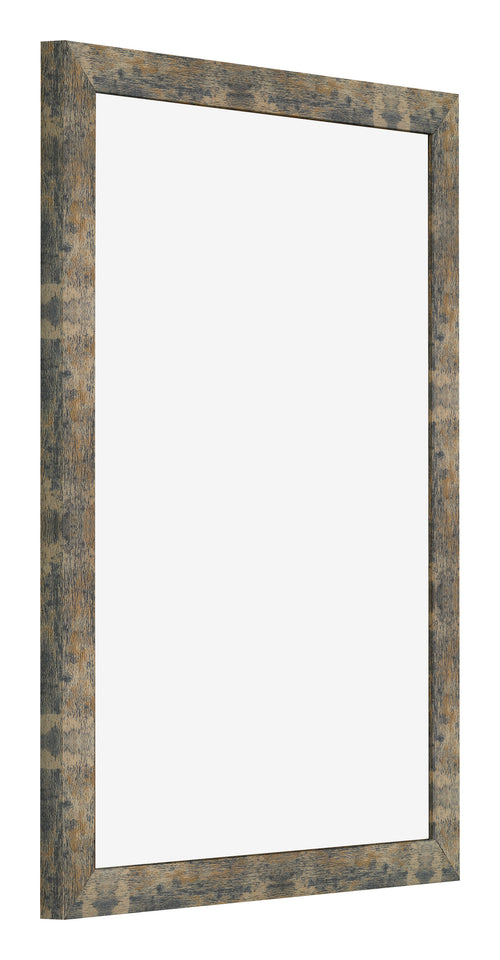 Photo Frame 75x98cm Blue Gold Melange MDF Bologna Front Oblique | Yourdecoration.co.uk
