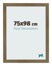 Photo Frame 75x98cm Bronze Design MDF Bologna Front Size | Yourdecoration.co.uk