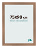 Photo Frame 75x98cm Copper Design MDF Bologna Front Size | Yourdecoration.co.uk