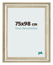 Photo Frame 75x98cm Metallic Gloss MDF Lazio Front Size | Yourdecoration.co.uk