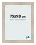 Photo Frame 75x98cm Oak Rustic MDF Pisa Front Size | Yourdecoration.co.uk