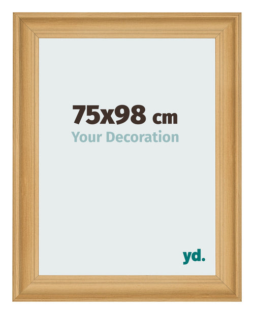 Photo Frame 75x98cm Pine Woodgrain MDF Lazio Front Size | Yourdecoration.co.uk