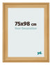 Photo Frame 75x98cm Pine Woodgrain MDF Lazio Front Size | Yourdecoration.co.uk