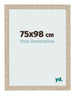 Photo Frame 75x98cm Sonoma Oak MDF Bologna Front Size | Yourdecoration.co.uk