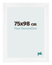 Photo Frame 75x98cm White Vintage MDF Pisa Front Size | Yourdecoration.co.uk
