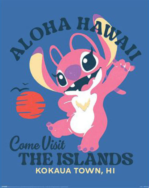 Poster Angel Aloha 40x50cm MPP2501420 | Yourdecoration.co.uk
