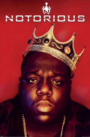 Poster Biggie Notorious Crown 61x91 5cm PP2403308 | Yourdecoration.co.uk