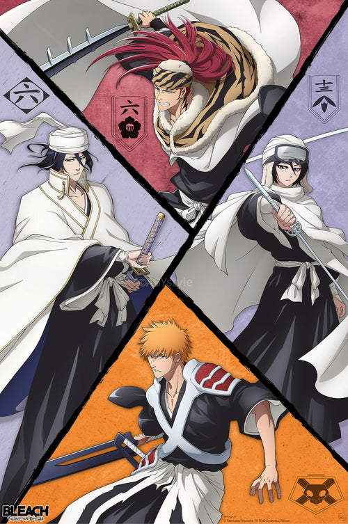 Poster Bleach Tybw Shinigami Group 61x91 5cm GBYDCOA039 | Yourdecoration.co.uk