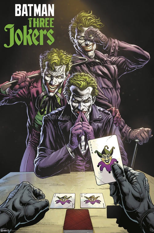 Poster Dc Comics Three Jokers 91 5x61cm GBYDCOA040 | Yourdecoration.co.uk