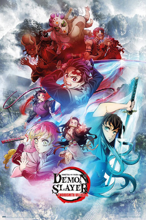 Poster Demon Slayer Swordsmith Village 1 61x91 5cm GPE6070 | Yourdecoration.co.uk