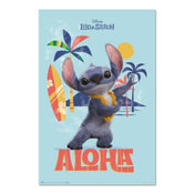 Poster Disney Stitch Live Action Aloha 61x91 5cm Grupo Erik GPE5956 | Yourdecoration.co.uk