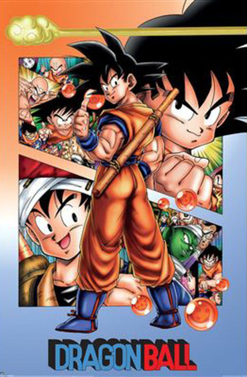 Poster Dragon Ball Goku 61x91 5cm PP2501608 | Yourdecoration.co.uk
