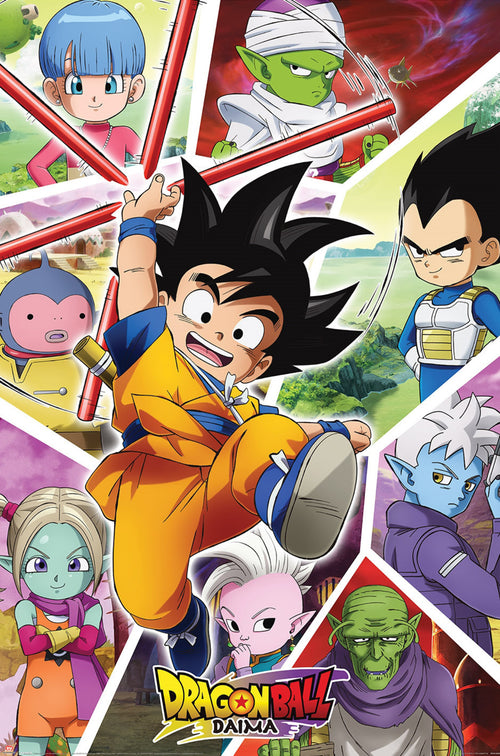Poster Dragonball Daima Power Pole 61x91 5cm PP2512045 | Yourdecoration.co.uk