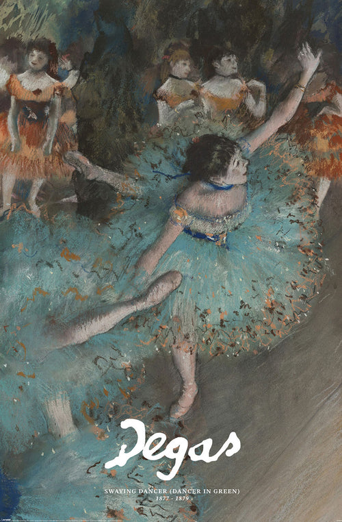 Poster Edgar Degas Swaying Dancer 61x91 5cm PP2513496 | Yourdecoration.co.uk