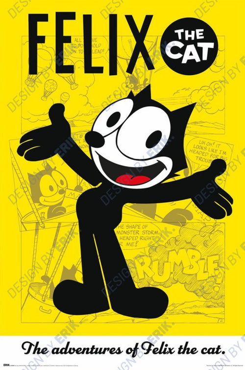Poster Felix The Cat 61x91 5cm GPE6101 | Yourdecoration.co.uk