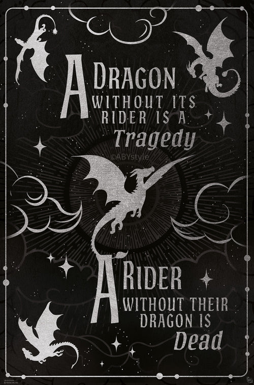Poster Fourth Wing Quotes 61x91 5cm GBYDCOA049 | Yourdecoration.co.uk