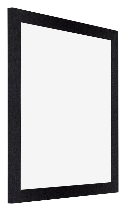 Poster Frame MDF 40x40cm Black Mat Front Oblique | Yourdecoration.co.uk